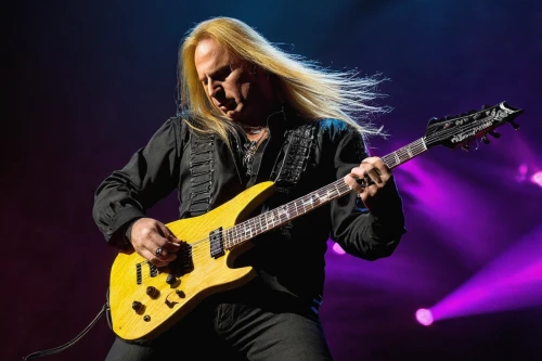 ibanez,keith-albee theatre,rush,british semi-longhair,long blonde hair,electric guitar,lead guitarist,guitar solo,cliff,guitarist,gibson,concert guitar,steve medlin,slide guitar,firebird,matti suuronen,guitar head,epiphone,shredding,the edge,Conceptual Art,Sci-Fi,Sci-Fi 14