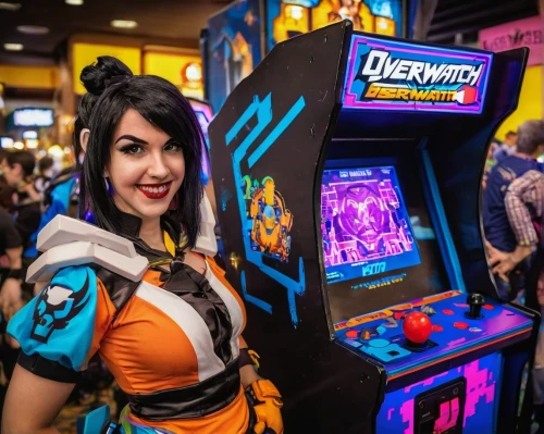 video game arcade cabinet,dragonball,las vegas entertainer,arcade games,ammo,retro women,retro woman,arcade game,comiccon,dragon ball,cosplay image,retro girl,diamondoid,coin drop machine,las vegas,dragon ball z,indoor games and sports,arcade,game room,nada2,Unique,Pixel,Pixel 04