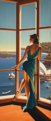 carol m highsmith,carol colman,martin fisher,james handley,steve medlin,window with sea view,summer evening,woman playing,olle gill,woman playing violin,sydney outlook,italian painter,lee slattery,the evening light,graeme strom,bill woodruff,girl on the boat,window to the world,george paris,robert harbeck,Conceptual Art,Daily,Daily 12