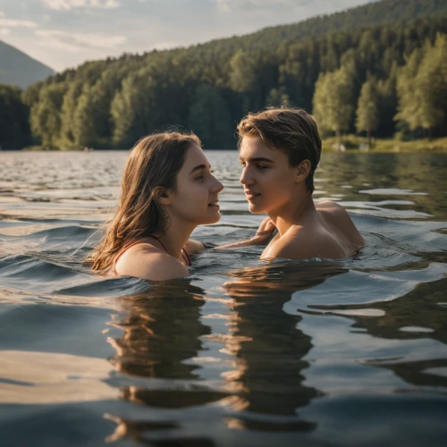 thermal spring,the night of kupala,the source of the danube,water connection,thermal bath,romantic scene,the people in the sea,honeymoon,in water,swimming people,under the water,krasnaya polyana,the amur adonis,floating on the river,auwaldsee,idyll,girl on the river,vintage boy and girl,young couple,submerged,Photography,General,Natural