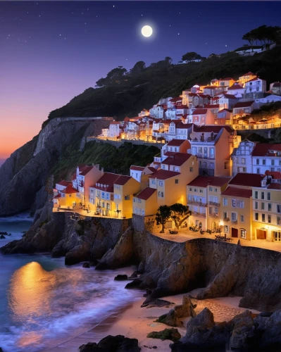 parga,italy liguria,skopelos,greek island,greek islands,manarola,liguria,greece,dubrovnic,scilla,fishing village,pinsa,italy,hellenic,moonlit night,cinque terre,coastal landscape,spain,seaside resort,llanes,Conceptual Art,Daily,Daily 35