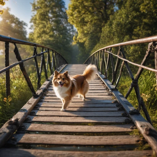 corgi,the pembroke welsh corgi,wooden bridge,pembroke welsh corgi,welschcorgi,welsh corgi,dog hiking,welsh corgi pembroke,icelandic sheepdog,go for a walk,autumn walk,dog photography,finnish lapphund,tervuren,dog-photography,schweizer laufhund,welsh corgi cardigan,corgis,cardigan welsh corgi,running dog,Photography,General,Natural