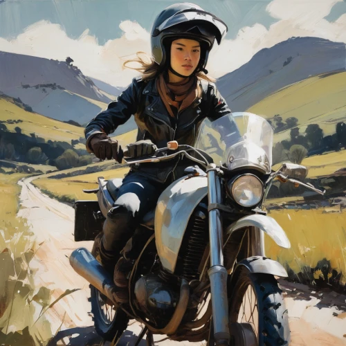 motorcycle,motorcycling,motorcyclist,motorbike,motorcycles,motorcycle tour,cafe racer,motorcycle racer,ride out,motorcycle tours,biker,triumph,motor-bike,black motorcycle,piaggio ciao,bullet ride,moped,motorcycle helmet,family motorcycle,woman bicycle,Conceptual Art,Fantasy,Fantasy 10