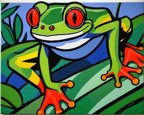 frog background,wallace's flying frog,green frog,red-eyed tree frog,pacific treefrog,litoria caerulea,jazz frog garden ornament,eastern dwarf tree frog,litoria fallax,coral finger tree frog,tree frog,woman frog,barking tree frog,frog through,frog,frog king,tree frogs,frog figure,chorus frog,narrow-mouthed frog,Art,Artistic Painting,Artistic Painting 39