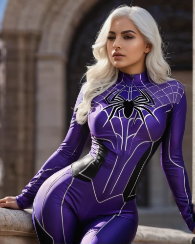 purple,wall,latex clothing,photo session in bodysuit,silver,bodysuit,veil purple,white purple,the suit,her,violet,bodypaint,white with purple,purple skin,eva,fantasy woman,dark suit,hex,no purple,the purple-and-white,Photography,General,Natural