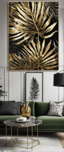 antler velvet,gold stucco frame,modern decor,contemporary decor,abstract gold embossed,zebra pattern,gold paint strokes,patterned wood decoration,golden coral,palm fronds,interior decor,abstract painting,art deco frame,gold paint stroke,gold wall,zebra fur,gold foil art deco frame,decorative art,gold leaf,interior decoration,Illustration,Paper based,Paper Based 10