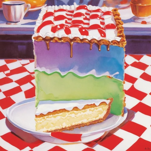 sandwich cake,sandwich-cake,layer cake,mille-feuille,strawberrycake,lolly cake,cake shop,a cake,torta,strawberry pie,stack cake,cassata,slice of cake,torte,kawaii food,colored icing,slice,torta caprese,sheet cake,pastellfarben,Conceptual Art,Daily,Daily 16