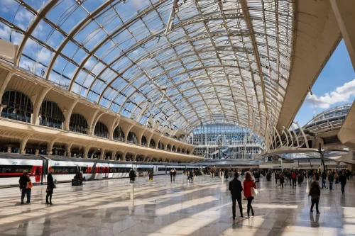 calatrava,french train station,santiago calatrava,station concourse,glass roof,waterloo,train station passage,central station,daylighting,louvre museum,south station,structural glass,union station,louvre,universal exhibition of paris,orsay,waterloo plein,property exhibition,roof structures,glass facades,Conceptual Art,Daily,Daily 13