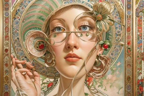 art nouveau frames,art nouveau frame,art nouveau,mucha,art deco woman,art deco frame,art nouveau design,vintage art,reading glasses,oval frame,optician,spectacle,vintage woman,decorative figure,spectacles,silver framed glasses,botticelli,woman's face,telephone operator,meticulous painting