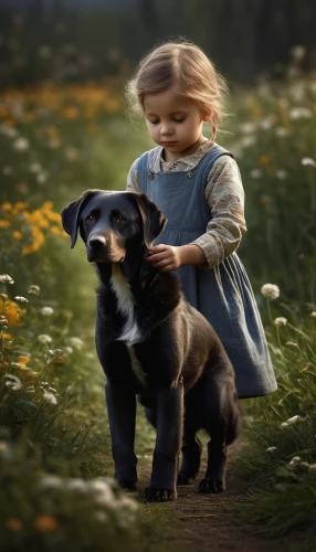 girl with dog,boy and dog,little boy and girl,vintage boy and girl,american staffordshire terrier,staffordshire bull terrier,girl picking flowers,companion dog,blue staffordshire bull terrier,tenderness,children's background,the little girl,little girl in wind,labrador retriever,little girl running,black shepherd,innocence,human and animal,american pit bull terrier,hunting dog,Art,Classical Oil Painting,Classical Oil Painting 23