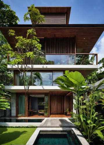 tropical house,modern architecture,modern house,corten steel,asian architecture,residential house,dunes house,tropical greens,timber house,beautiful home,luxury property,landscape design sydney,wooden house,garden design sydney,residential,holiday villa,house shape,cube house,landscape designers sydney,pool house,Illustration,Realistic Fantasy,Realistic Fantasy 08