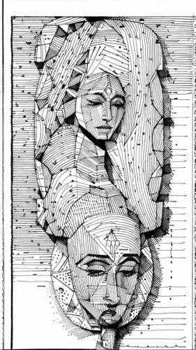 woodcut,decorative rubber stamp,stone drawing,woman's face,covid-19 mask,wood carving,cool woodblock images,wooden mask,carvings,african masks,engraving,stone carving,relief,heads,head ornament,maya civilization,human head,head woman,carved wood,tassili n'ajjer,Design Sketch,Design Sketch,None