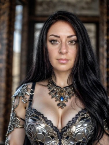 female warrior,warrior woman,breastplate,assyrian,maori,celtic queen,arabian,cleopatra,miss circassian,fantasy woman,barbarian,thracian,isabella,eurasian,chain mail,venera,her,ancient egyptian girl,celtic woman,dark elf