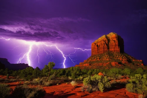 lightning storm,lightning strike,lightning bolt,fairyland canyon,lightening,united states national park,sedona,arches national park,nature's wrath,arizona,thunderstorm,devil's tower,red rocks,natural phenomenon,monsoon,lightning,red cloud,raven at arches national park,anasazi,storm ray,Illustration,American Style,American Style 03