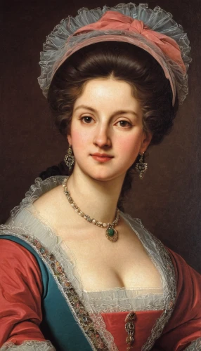 woman holding pie,portrait of a woman,queen anne,jane austen,cepora judith,portrait of a girl,dame blanche,vintage female portrait,bougereau,woman's face,elizabeth nesbit,la nascita di venere,young woman,rococo,woman portrait,a charming woman,la violetta,pearl necklace,watzmannfrau,georgine,Art,Classical Oil Painting,Classical Oil Painting 25