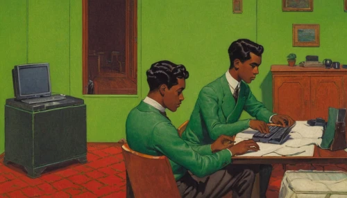 children studying,man with a computer,girl at the computer,computer addiction,computer,the long-hair cutter,sewing machine,grant wood,khokhloma painting,consulting room,computer room,men sitting,computer system,young couple,computers,black couple,barber shop,e-book readers,computer disk,tailor,Art,Classical Oil Painting,Classical Oil Painting 14