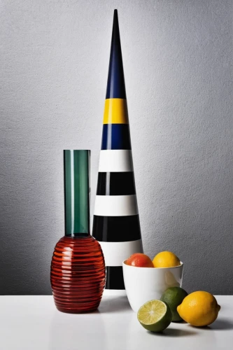 glasswares,still life photography,nautical colors,vases,summer still-life,still-life,vase,black paint stripe,stripe,traffic cones,still life,glass vase,perfume bottles,tableware,traffic cone,perfume bottle,still life elegant,citrus juicer,stripe balls,serveware,Art,Artistic Painting,Artistic Painting 39