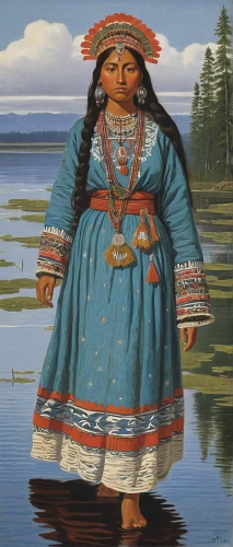 amerindien,the american indian,american indian,peruvian women,indigenous painting,woman holding pie,native american,pocahontas,khokhloma painting,first nation,cherokee,pachamanca,khuushuur,pachamama,indigenous culture,red cloud,ica - peru,girl on the river,indigenous,sarplaninac,Art,Classical Oil Painting,Classical Oil Painting 09