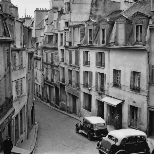 montmartre,arles,aix-en-provence,vienne,place saint-pierre,st-denis,aronde,townscape,1952,bayonne ham,1950s,1940,le mans,breizh,reims,vintage 1951-1952 vintage,the street,de ville,braque du bourbonnais,the block of the street,Photography,Black and white photography,Black and White Photography 09