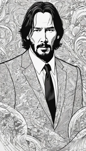 paisley digital background,tony stark,chop suey,el salvador dali,shia,jobs,vector illustration,rose png,walt,adobe illustrator,vincent van gough,vector art,lokportrait,digital illustration,coloring page,gentleman icons,analyze,artus,vector graphic,the fan's background,Illustration,Black and White,Black and White 05