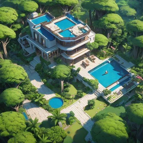 mansion,pool house,holiday villa,aqua studio,country estate,luxury property,swimming pool,hacienda,luxury home,bendemeer estates,3d render,villa,private estate,render,private house,holiday complex,country club,outdoor pool,residential,3d rendered,Conceptual Art,Fantasy,Fantasy 02