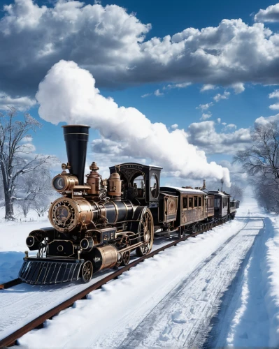 steam train,brocken railway,steam special train,steam locomotives,steam locomotive,steam railway,wooden train,steam train furka mountain range,winter service,steam engine,steam power,wooden railway,santa claus train,merchant train,full steam,passenger train,winter trip,railroads,old train,old wagon train,Conceptual Art,Fantasy,Fantasy 25