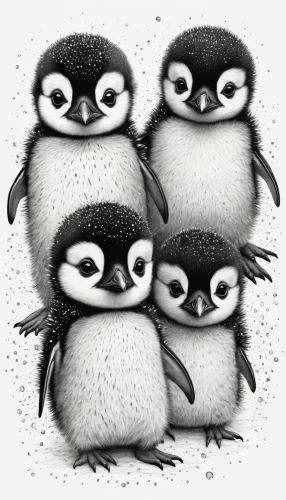 penguins,emperor penguins,penguin chick,donkey penguins,african penguins,penguin parade,penguin,adã©lie penguin,baby-penguin,winter animals,line art animals,penguin enemy,penguin couple,penguin baby,young penguin,kids illustration,magellanic penguin,cute cartoon image,knuffig,emperor penguin,Illustration,Black and White,Black and White 09