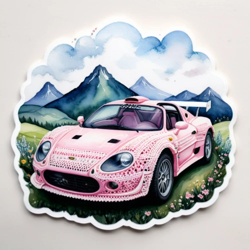 pink car,clipart sticker,pink elephant,cartoon car,pink vector,automotive decal,dribbble,flower car,stickers,mitsuoka viewt,3d car wallpaper,sticker,the pink panter,muscle car cartoon,game car,jensen-healey,automobile racer,animal stickers,sports car,dribbble icon,Illustration,Abstract Fantasy,Abstract Fantasy 11