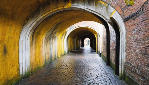 canal tunnel,wall tunnel,lübeck,pointed arch,archway,tunnel,passage,corridor,yellow wall,wall,cobblestones,luneburg,the cobbled streets,old linden alley,yellow brick wall,arches,speicherstadt,walkway,half arch,bruges,Conceptual Art,Graffiti Art,Graffiti Art 06