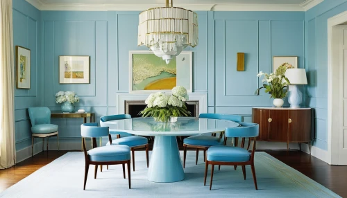 dining room table,breakfast room,dining room,dining table,kitchen & dining room table,blue room,blue lamp,turquoise wool,color turquoise,contemporary decor,mazarine blue,table lamps,color combinations,sitting room,mid century modern,shades of blue,interior design,modern decor,interior decor,chalkhill blue,Conceptual Art,Sci-Fi,Sci-Fi 16