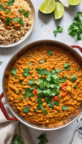 chana masala,carrot and red lentil soup,dal makhani,étouffée,chicken tikka masala,lentil soup,saffron rice,hyderabadi haleem,dal,korma,sopa de mondongo,paella,spanish rice,arroz con pollo,spiced rice,khichdi,lentils,arroz con gandules,yellow curry,butter chicken,Illustration,Black and White,Black and White 25