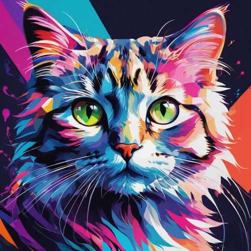 cat vector,vector art,vector illustration,vector graphic,maincoon,cat on a blue background,adobe illustrator,colorful doodle,digiart,colorful background,80's design,vector design,drawing cat,wpap,cat,popart,animal feline,feline,80s,vector image,Conceptual Art,Daily,Daily 21