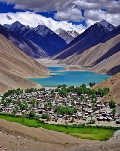 ladakh,pamir,the pamir mountains,tibet,the pamir highway,leh,xinjiang,karakoram,himalaya,everest region,himalayas,central tien shan,in xinjiang,tibetan,abe-e-panj river valley,badakhshan national park,turpan,gulkand,salar flats,himalayan,Illustration,Retro,Retro 22