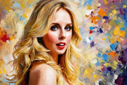 blonde woman,oil painting,art painting,oil painting on canvas,photo painting,portrait background,blonde girl,girl portrait,woman portrait,blond girl,painting technique,painter,young woman,world digital painting,painting,colorful background,girl in a long,romantic portrait,face portrait,colored pencil background,Conceptual Art,Oil color,Oil Color 22