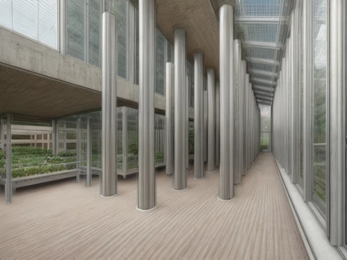 glass facade,3d rendering,archidaily,daylighting,school design,structural glass,glass wall,glass facades,biotechnology research institute,walkway,hallway space,colonnade,render,kirrarchitecture,sky space concept,futuristic architecture,dormitory,glass building,kansai university,chancellery,Common,Common,Natural