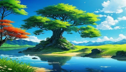 landscape background,cartoon video game background,nature landscape,beautiful landscape,fantasy landscape,background view nature,forest landscape,landscape nature,full hd wallpaper,background colorful,meadow landscape,natural scenery,natural landscape,mountain landscape,forest background,the natural scenery,high landscape,colorful background,mountain scene,colorful tree of life,Photography,Documentary Photography,Documentary Photography 28