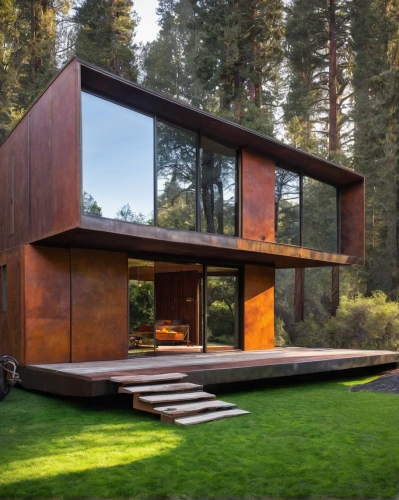 corten steel,cubic house,house in the forest,cube house,timber house,mid century house,dunes house,frame house,wooden house,modern house,modern architecture,mirror house,the cabin in the mountains,summer house,wood doghouse,mid century modern,house in the mountains,house shape,eco-construction,forest chapel,Conceptual Art,Fantasy,Fantasy 18