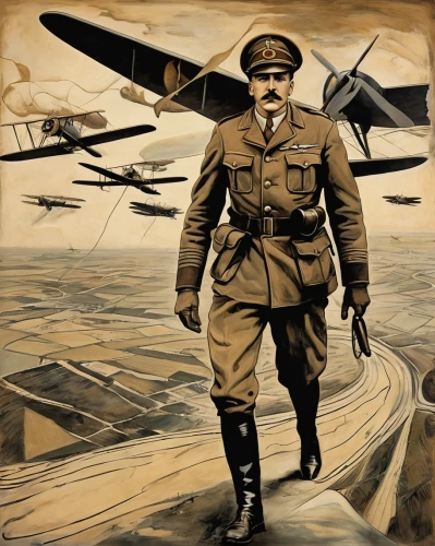 jozef pilsudski,glider pilot,adolf,ww1,atatürk,world war 1,ford pilot,first world war,pilot,charles de gaulle,zeppelins,ww2,kaiser wilhelm,world war,second world war,hindenburg,stalin,game illustration,anzac,wwii,Illustration,Black and White,Black and White 07