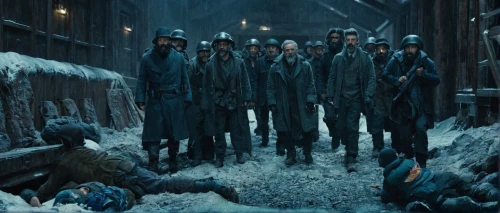 the stake,miners,winter service,forest workers,stalingrad,storm troops,the army,workers,carolers,night watch,deadwood,snow scene,cossacks,the storm of the invasion,siberia,carol singers,barricade,heavy water factory,the snow falls,guards of the canyon,Illustration,Realistic Fantasy,Realistic Fantasy 28