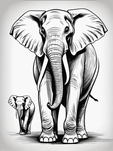 elephant line art,cartoon elephants,mandala elephant,elephant,circus elephant,elephantine,elephants and mammoths,elephants,pachyderm,indian elephant,african elephant,line art animals,asian elephant,african bush elephant,line art animal,elephant tusks,african elephants,elephant ride,elephant toy,stacked elephant,Illustration,Black and White,Black and White 04