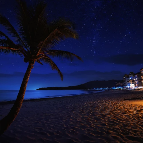 waikiki beach,blue hour,nightscape,night photograph,night photography,christmas on beach,night photo,night image,night scene,night light,night view,caribbean beach,beach scenery,night shot,dark beach,sanya,laguna beach,margarita island,beach moonflower,beach landscape,Art,Classical Oil Painting,Classical Oil Painting 12