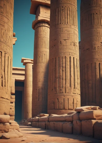 egyptian temple,karnak,pharaonic,pillars,ramses ii,ancient civilization,ancient buildings,ancient city,columns,ancient egypt,ancient,hieroglyphs,doric columns,ancient egyptian,edfu,pharaohs,egyptology,dahshur,the ancient world,egypt,Conceptual Art,Sci-Fi,Sci-Fi 11