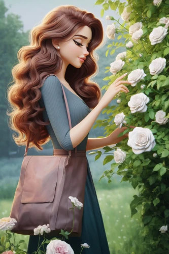 girl picking flowers,girl in flowers,beautiful girl with flowers,gardenia,world digital painting,holding flowers,rapunzel,scent of jasmine,jasmine blossom,fairy tale character,scent of roses,girl in the garden,rosa 'the fairy,natural perfume,mulberry,springtime background,disney rose,girl with tree,picking flowers,jasmine