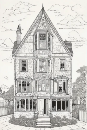 house drawing,victorian house,victorian,houses clipart,coloring page,hand-drawn illustration,two story house,house hevelius,coloring pages,house shape,victorian style,doll's house,house painting,new england style house,clay house,old house,crispy house,old home,july 1888,serial houses,Illustration,Black and White,Black and White 20