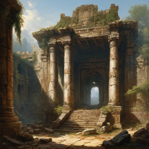 ancient city,the ancient world,ruins,ancient,the ruins of the,ancient buildings,ancient rome,artemis temple,mausoleum ruins,classical antiquity,antiquity,temple of diana,ancient roman architecture,ancient greek temple,constantine arch,triumphal arch,ruin,ancient civilization,roman temple,roman ancient,Art,Classical Oil Painting,Classical Oil Painting 35
