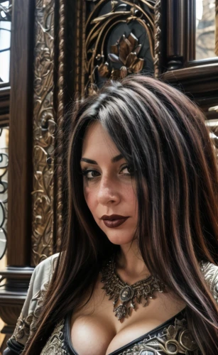 hallia venezia,vampire woman,whitby goth weekend,sorceress,cosplay image,fantasy woman,goth whitby weekend,librarian,persian,steampunk,catrina calavera,fantasy portrait,vampire lady,venetia,isabella,catrina,female model,the enchantress,gothic portrait,breastplate