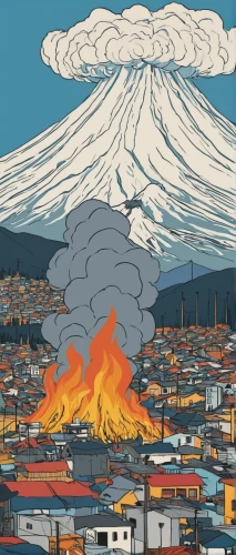 calbuco volcano,fujiyama,stratovolcano,the volcano avachinsky,vesuvius,volcanos,volcano,fuji,gorely volcano,volcanoes,etna,mount etna,mount vesuvius,volcanism,volcanic activity,the volcano,volcano laki,popocatepetl,cool woodblock images,krafla volcano,Illustration,Vector,Vector 06