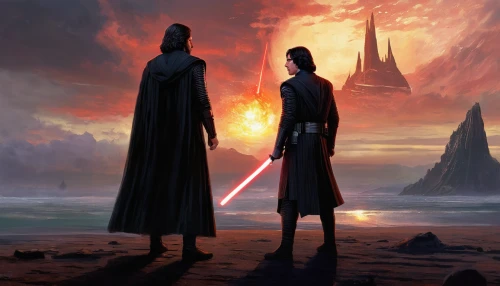 cg artwork,darth talon,rots,sci fiction illustration,guards of the canyon,imperial shores,vader,storm troops,darth vader,star wars,jedi,monks,fantasy picture,concept art,imperial coat,maul,starwars,heroic fantasy,lightsaber,imperial,Art,Classical Oil Painting,Classical Oil Painting 13