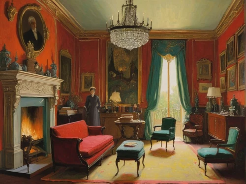 sitting room,royal interior,wade rooms,danish room,dining room,livingroom,breakfast room,parlour,board room,reading room,partiture,interior decor,living room,consulting room,interiors,study room,ornate room,henry g marquand house,conference room,family room,Art,Classical Oil Painting,Classical Oil Painting 14