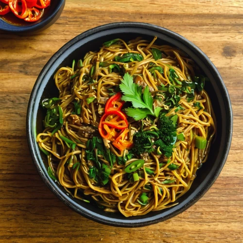 singapore-style noodles,yaka mein,curry chicken noodles,chowmein,thai noodles,khao soi,thai northern noodle,thai noodle,satay bee hoon,fried noodles,mee siam,lo mein,nepalese cuisine,japchae,jajangmyeon,chinese noodles,janchi guksu,rice vermicelli,chow mein,soba noodles,Illustration,Vector,Vector 15
